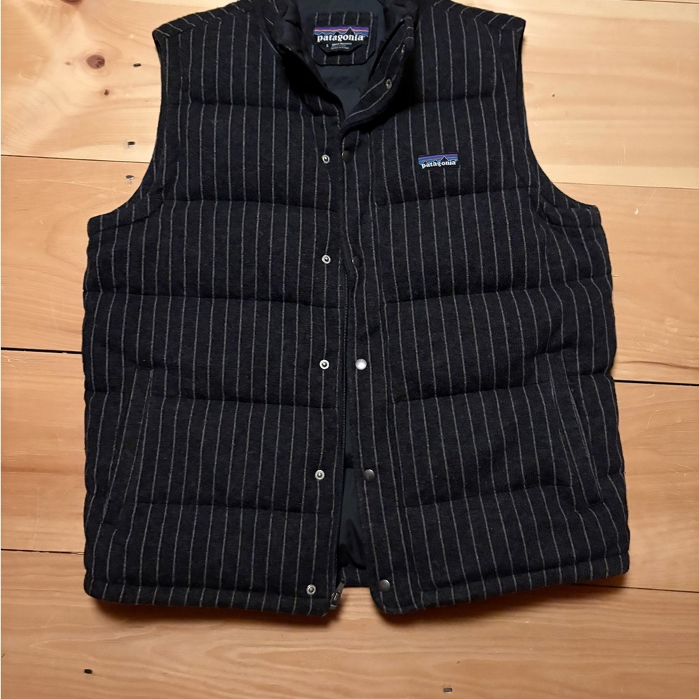Patagonia Quilt Again Pinstripe Vest